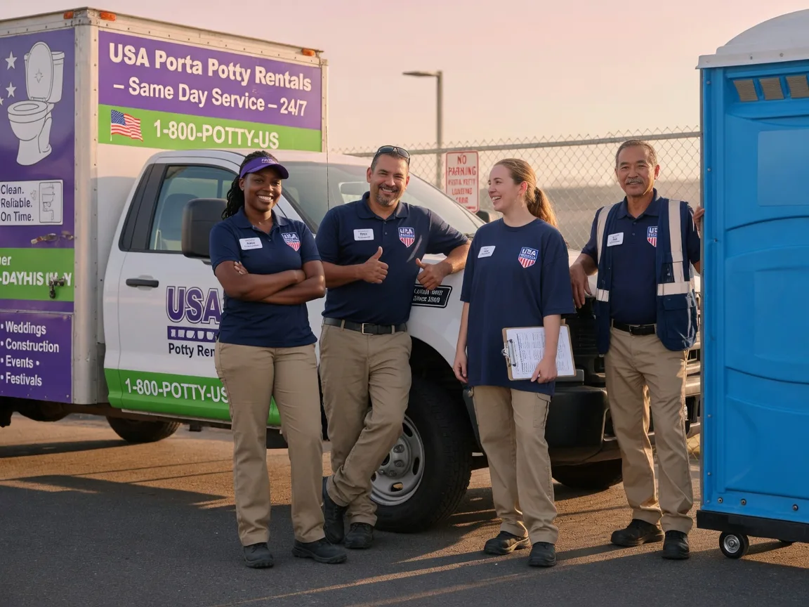 Porta Potty Rental company in New London, MO