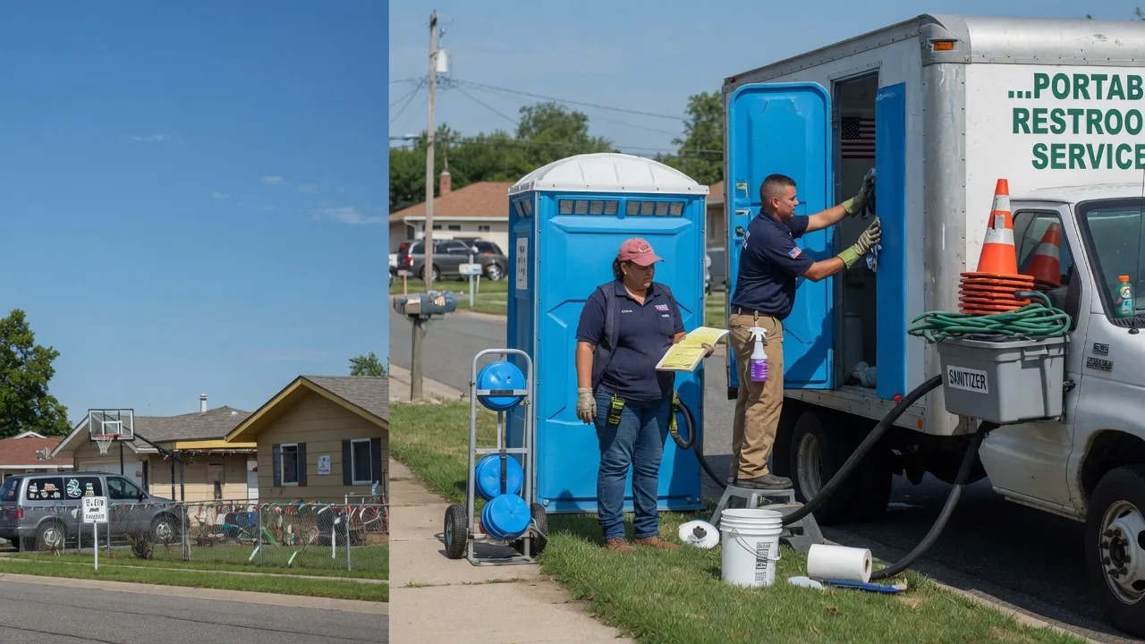 Portable Toilet Rental in New London, MO near me